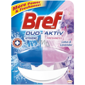 Bref Duo Aktiv Lotus & Levanduľa tekutý WC blok komplet 50 ml