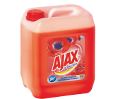 Ajax Floral Fiesta Red Flowers univerzálny čistiaci prostriedok 5 l