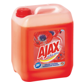 Ajax Floral Fiesta Red Flowers univerzálny čistiaci prostriedok 5 l