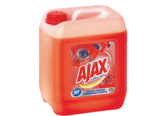 Ajax Floral Fiesta Red Flowers univerzálny čistiaci prostriedok 5 l