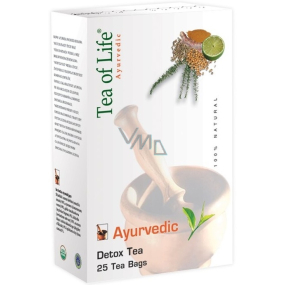 Tea of Life Detox Tea ajurvédsky bio detoxikačný čaj 25 x 2 g
