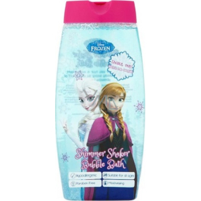 Disney Frozen Shimmer Shaker pena do kúpeľa s glitrami 400 ml