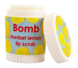 Bomb Cosmetics Citrónová zmrzlina - Sherbet Lemon balzam na pery s jemným peelingom 9 ml