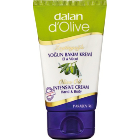 Dalan d Olive zvláčňujúci krém na ruky a telo s olivovým olejom 50 ml