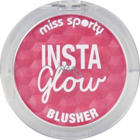Miss Sporty Insta Glow Blusher tvárenka 006 Shiny Coral 5 g