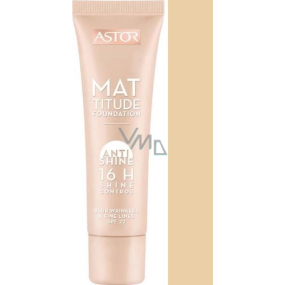 Astor Mattitude Foundation Anti Shine 16h Shine Control make-up 200 Nude 30 ml