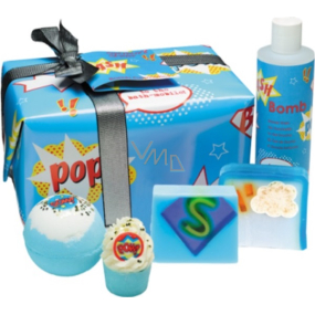 Bomb Cosmetics Superhrdina - Superheros Saviour mix balistika a mydiel 5 kusov 500 g, kozmetická sada