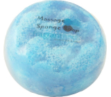 Fragrant Issey Men Glycerínové mydlo masážne s hubkou naplnenou vôňou parfumu Issey Miyake Man v svetlomodrej farbe 200 g