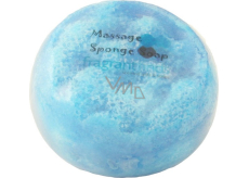 Fragrant Issey Men Glycerínové mydlo masážne s hubkou naplnenou vôňou parfumu Issey Miyake Man v svetlomodrej farbe 200 g