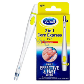 Scholl 2 in 1 Corn Express 2v1 ceruzka na kurie oká 2 g