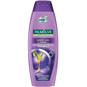 Palmolive Naturals Softly Liss šampón pre lámavé a rozstrapatené vlasy 350 ml