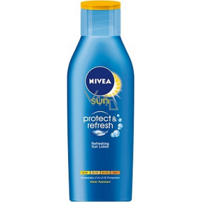 Nivea Sun Protect & Refresh OF30 + osviežujúce mlieko na opaľovanie vysoká ochrana 200 ml
