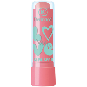 Dermacol Love Lips SPF15 balzam na pery 12 Candy 3,5 ml
