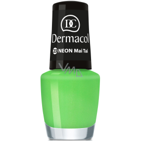 Dermacol Neon Polish Neónový lak na nechty 23 Mai Tai 5 ml
