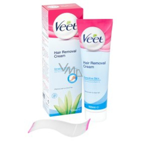Veet Hair Removal Cream depilačný krém na citlivú pokožku 100 ml