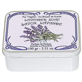 Le Blanc Lavander - Levanduľa prírodné mydlo tuhé v krabičke 100 g