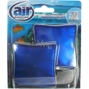 Air menłinu Deo Picture Non Stop Elegant Aqua World gélový osviežovač vzduchu náhradná náplň 2 x 8 g