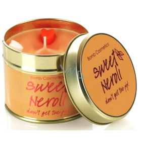 Bomb Cosmetics Neroli - Sweet Neroli Vonná prírodné, ručne vyrobená sviečka v plechovej dóze horí až 35 hodín