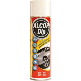 Alcor Dip snímateľná tekutá fólia Biely - mat 500 ml sprej