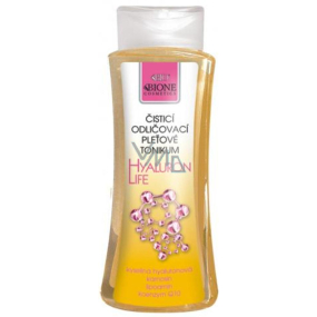 Bione Cosmetics Hyaluron Life s kyselinou hyalurónovou čistiace odličovacie pleťové tonikum pre všetky typy pleti 255 ml