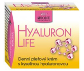 Bione Cosmetics Hyaluron Life s kyselinou hyalurónovou denný pleťový krém pre všetky typy pleti 51 ml