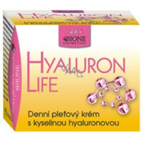 Bione Cosmetics Hyaluron Life s kyselinou hyalurónovou denný pleťový krém pre všetky typy pleti 51 ml