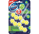 Domestos Power 5 Lime WC tuhý blok 2 x 55 g