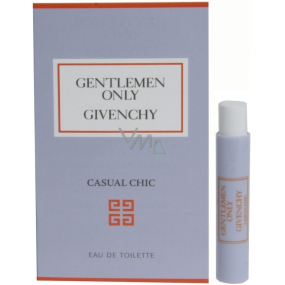 Givenchy Gentlemen Only Casual Chic toaletná voda pre mužov 1 ml s rozprašovačom, fľaštička
