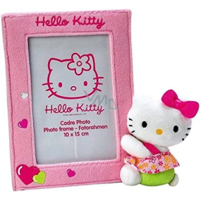 Plyšový fotorámik Hello Kitty 10 x 15 cm