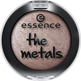 Essence The Metals Eyeshadow očné tiene 02 Frozen Toffee 4 g