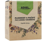 Adiel čaj Ľudmily Mojžišovej Plodnosť, Počatie nálevové vrecúška 15 x 2,5 g