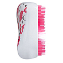 Tangle Teezer Compact Profesionálna kompaktná kefa na vlasy, Skinny Dip Flamingo Print