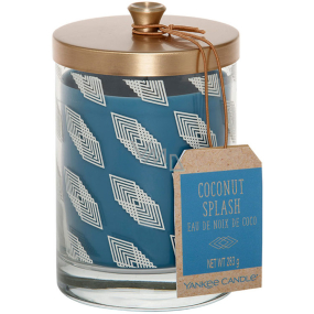 Yankee Candle Tumbler Coconut Splash - Kokosové osvieženie vonná sviečka sklo Wanderlust 283 g