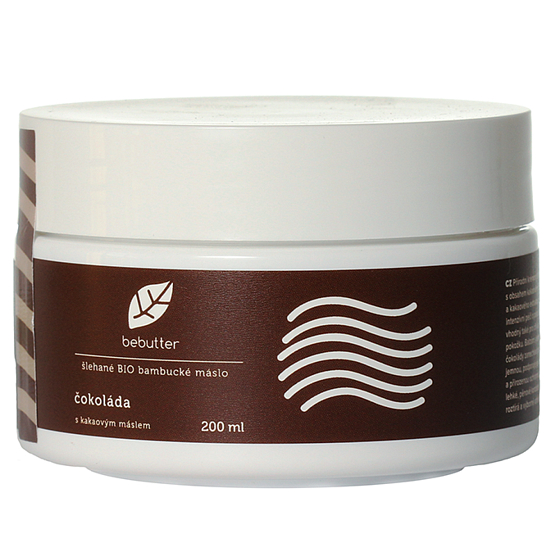 Aromatica Bebutter Bio Čokoláda šľahané bambucké maslo pre každodennú starostlivosť 200 ml