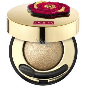Pupa Rock & Rose 3D Eyeshadow očné tiene 001 Audacious Gold 1,6 g