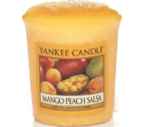 Yankee Candle Mango Peach Salsa - Salsa z manga a broskýň vonná sviečka votívny 49 g