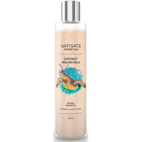 Nafigate Cosmetics Coconut peelingové sprchové mlieko s prírodným polymérom P3HB 250 ml