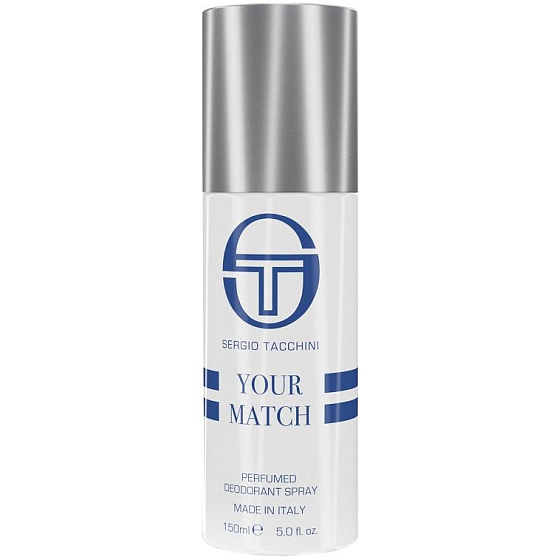 Sergio Tacchini Your Match dezodorant sprej pre mužov 150 ml