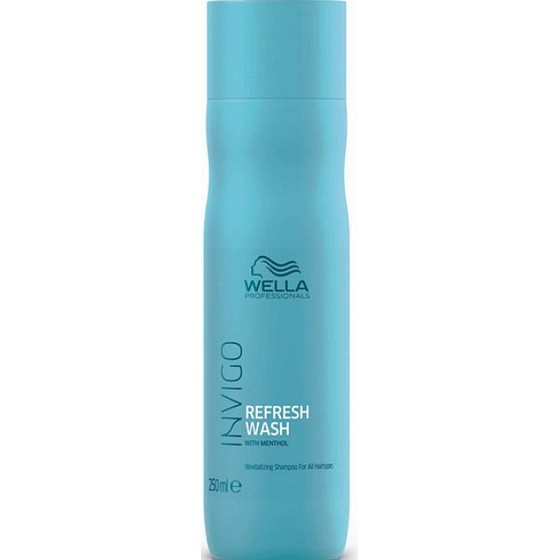 Wella Professionals Invigo Balance Refresh Wash revitalizačný šampón pre osvieženie vlasov a pokožky 250 ml