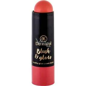 Dermacol Blush & Glow krémová rozjasňujúci tvárenka stick 06 6,4 g