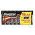 Energizer AA / LR6 1,5V alkalické batérie 16 ks