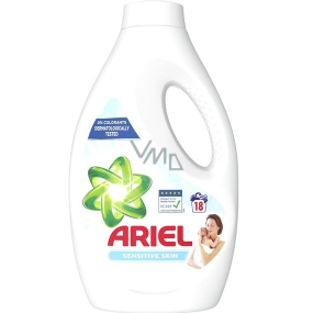 Ariel Sensitive Skin tekutý prací gél 18 dávok 990 ml