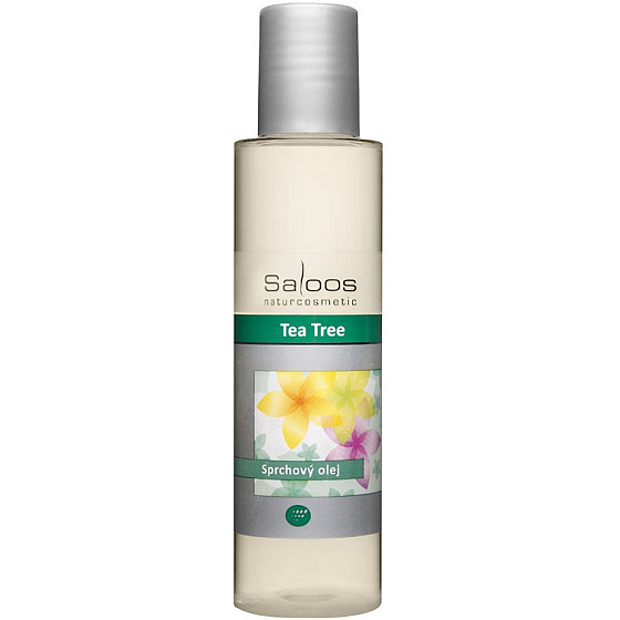 Saloos Tea Tree sprchový olej pre regeneráciu pokožky 125 ml
