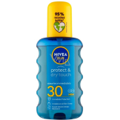 Nivea Sun Protect & Dry Touch OF30 neviditeľný opaľovací krém v spreji 200 ml