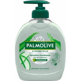 Palmolive Hygiene Plus Aloe Vera antibakteriálne tekuté mydlo 300 ml dávkovač
