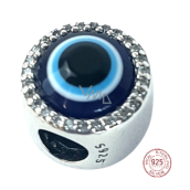 Prívesok Striebro 925 grécke modré oko, ochranný amulet, korálik na náramku symbol