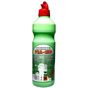 Via-Cid účinný prípravok na Wc s vôňou borovice 450 g Via-Cid účinný prípravok na Wc s vôňou borovice 450 g