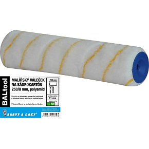 BARVY A LAKY HOSTIVAŘ valček na sadrokartón pre držák 8 mm, 250 mm