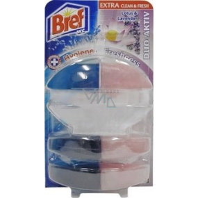 Bref Duo Aktiv Extra Clean & Fresh Lotus a Levanduľa WC gél komplet 60 ml + 2x náhradná náplň