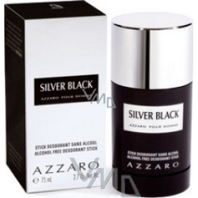 Azzaro Silver Black dezodorant stick pre mužov 75 ml
